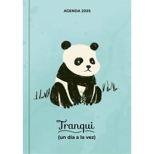 Agenda Juvenil 2025 Diseño Oso Panda Vr Editoras