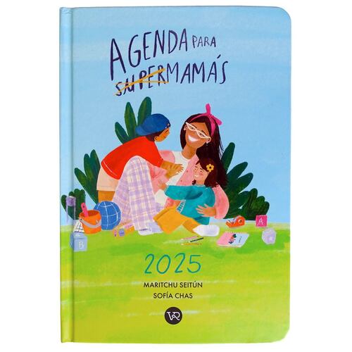Agenda 2025 Tapa Dura Diseño Súper Mamás Vr Editoras