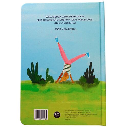 Agenda 2025 Tapa Dura Diseño Súper Mamás Vr Editoras