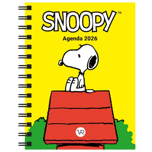 Agenda Snoopy 2026 Amarilla