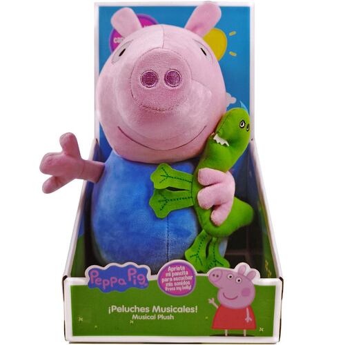 Peluche Musical Peppa Pig George 30cm
