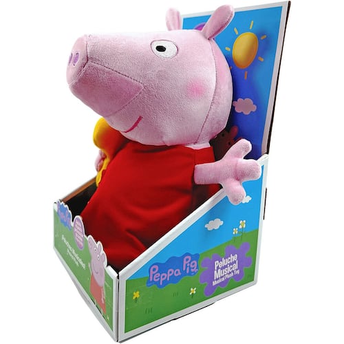 Peluche Musical Peppa Pig George 30cm