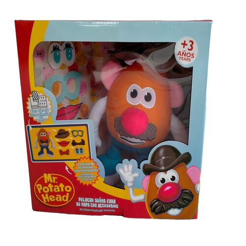Peluche Señor Cara de Papa con Accesorios