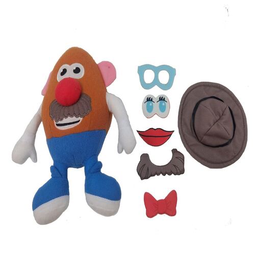 Peluche Señor Cara de Papa con Accesorios