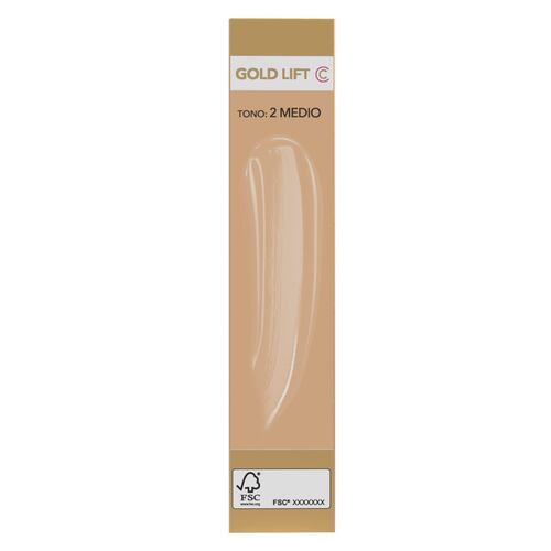 Maquillaje Líquido Gold T2MEDIO E12 Cicatricure