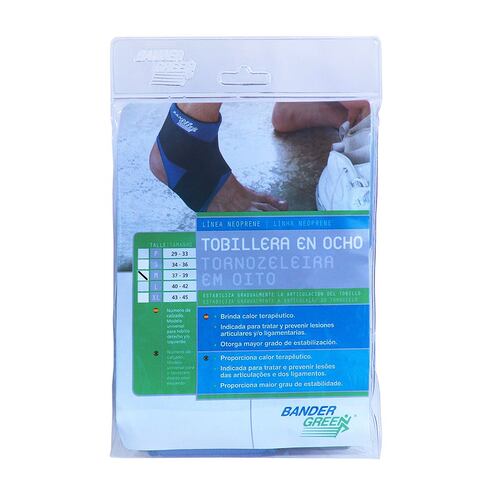 Tobillera Neo En Ocho - M - Mod - 02411