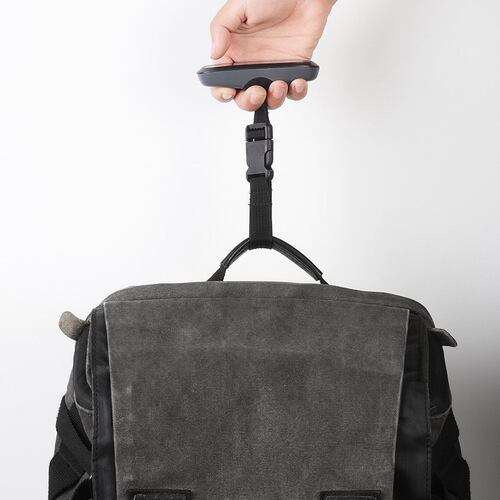 Bascula Digital Travel Blue Negro