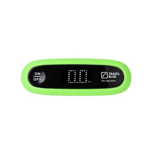 Bascula Digital Travel Blue Verde