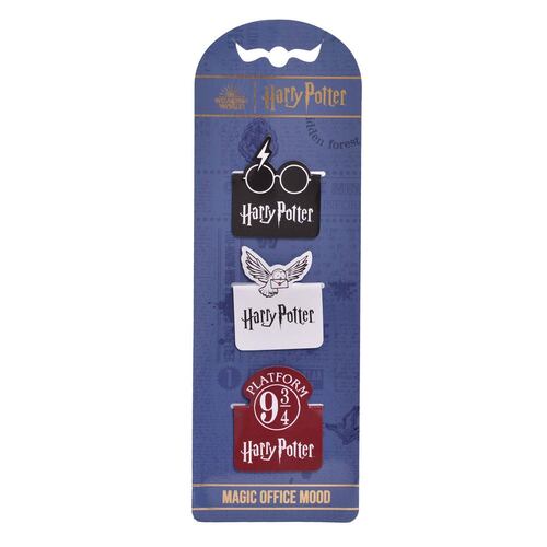 Paquete de 3 Separadores Magnéticos de Harry Potter