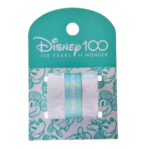 Paquete de 3 Cintas Adhesivas de 15cm Disney 100