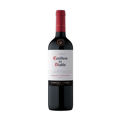 Vino Tinto Casillero del Diablo Reserva Cabernet Sauvignon750ml