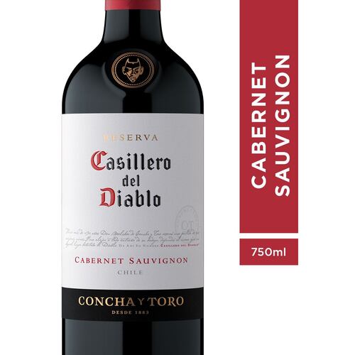 Vino Tinto Casillero del Diablo Reserva Cabernet Sauvignon750ml