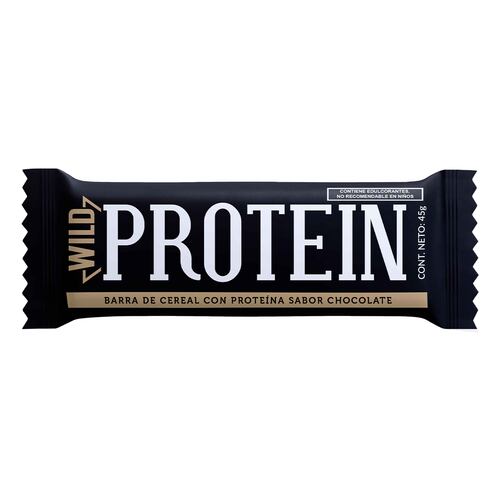 Barra de Proteína Chocolate 45 g Wild Protein