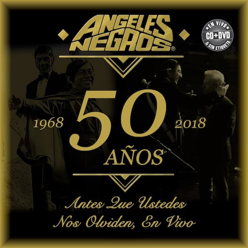 CD + DVD Los Ángeles Negros 50 Años