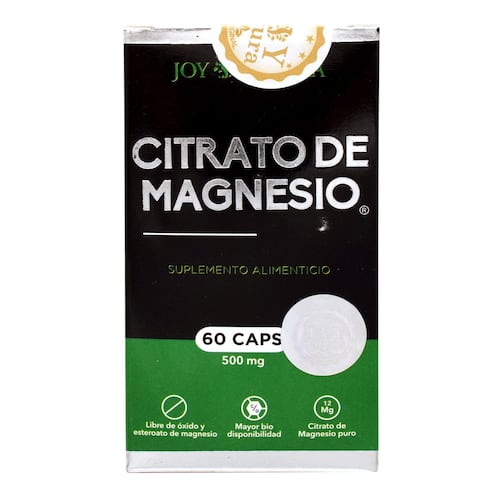 Citrato de Magnesio 60 cápsulas