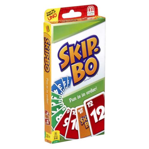 Juego de Cartas Skip-Bo Mattel Games