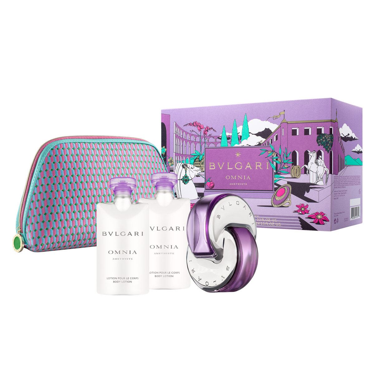 BVLGARI OMNIA AMETHYSTE セット Set Omnia Amethyste Edt BVLGARI 570 G Femenino Floral