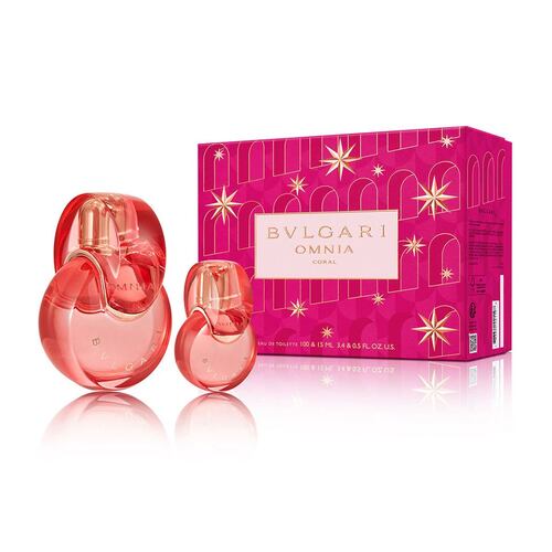 Set para Mujer Bvlgari Omnia Coral Xmas 2023