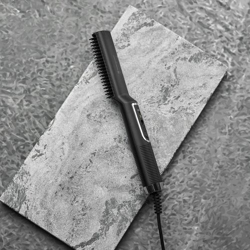 Alisador barba black gold hoot tools men