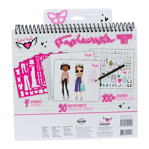 Cuadernillo Diseñadora de Modas - "Fashion Sketch portfolio"