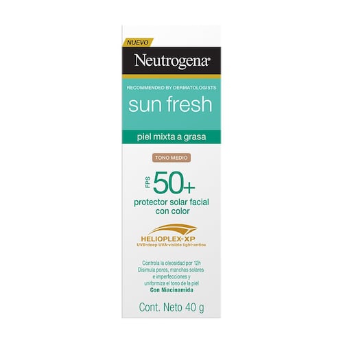 Neutrogena Sun fresh Facial Tono Medio FPS 50+