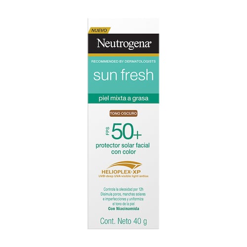 Neutrogena Sun fresh Facial Tono Oscuro FPS 50+