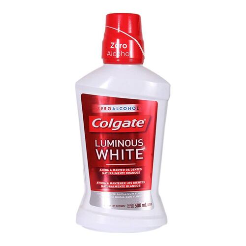 Enjuague Bucal Luminous White 500 ml Colgate