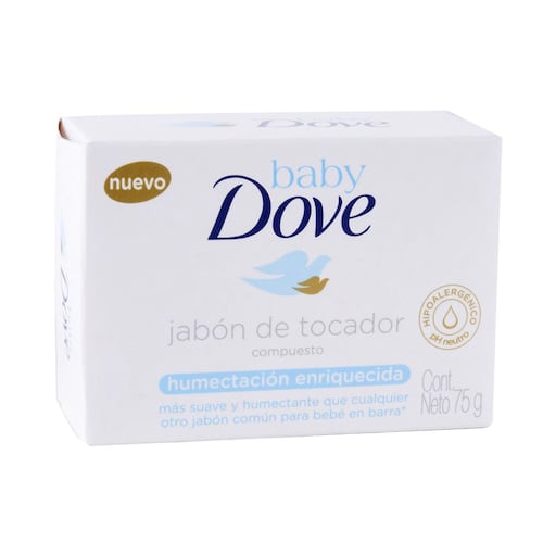 Jabón Baby Dove Humectación Enriquecida 75 Gr