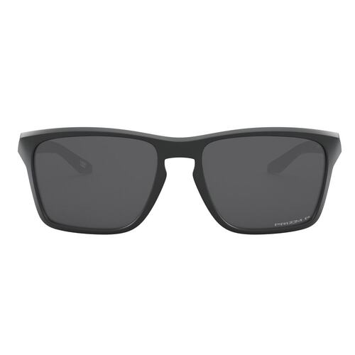 Lente Solar Oakley Sylas Prizm Polarizado Gris en Nylon Negro