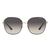 Lente Solar Ray-Ban Degradado Gris en Metal Oro