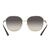 Lente Solar Ray-Ban Degradado Gris en Metal Oro