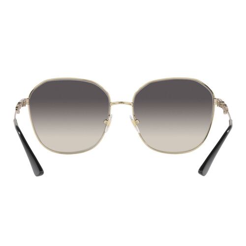 Lente Solar Ray-Ban Degradado Gris en Metal Oro