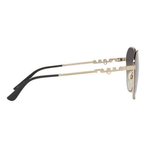 Lente Solar Ray-Ban Degradado Gris en Metal Oro