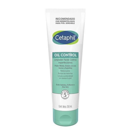 Cetaphil Oil Control Limpiador Facial Control Imperfecciones 250ml