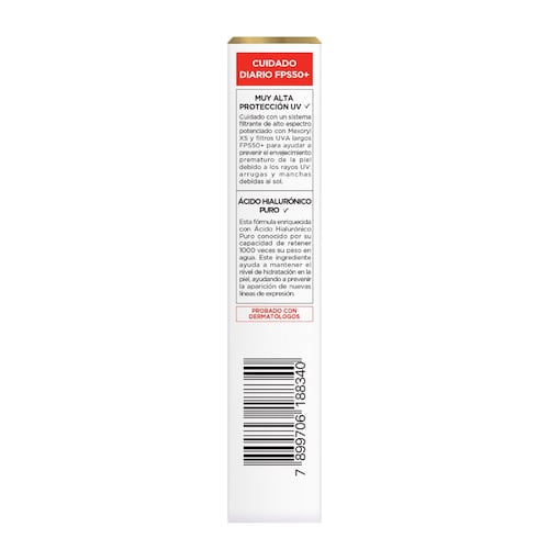 Tratamiento Facial L'Oréal Paris UV Defender Fluido Invisible 40g