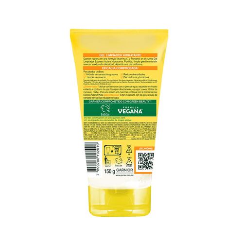Garnier Express Aclara Facial Cleanser 150g