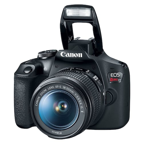 Cámara Canon EOS Rebel T7 Kit EF-S 18-55 IS