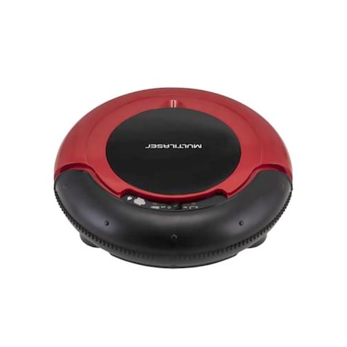 Aspiradora robot multilaser roja