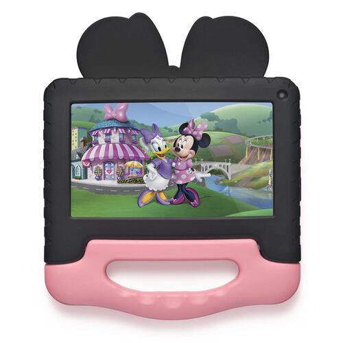 Tablet Minnie 2 + 32gb color negro y rosa