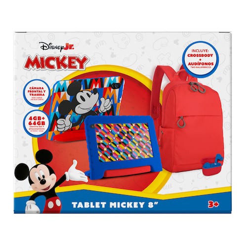 Tableta Combo Crossbody y Audífonos Mickey