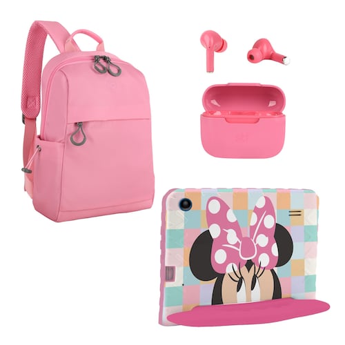 Tableta Combo Crossbody y Audífonos Minnie