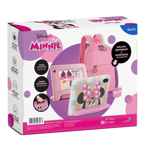 Tableta Combo Crossbody y Audífonos Minnie