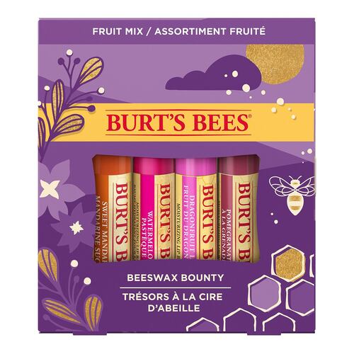 Pack mix frutal de bálsamos 4pz burts bees
