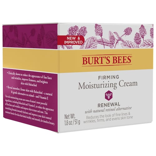 Crema Facial Humectante Burt's Bees Renewal Reafirmante 51gr