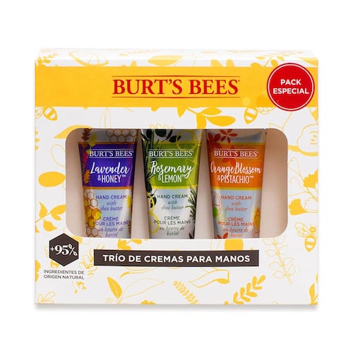 Kit para Regalo Burt's Bees Trío de Crema para Manos