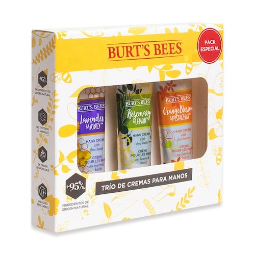 Kit para Regalo Burt's Bees Trío de Crema para Manos