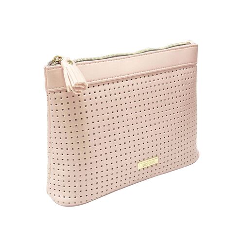 Cosmetiquera de Bolsillo Rosa Texturizada Conair