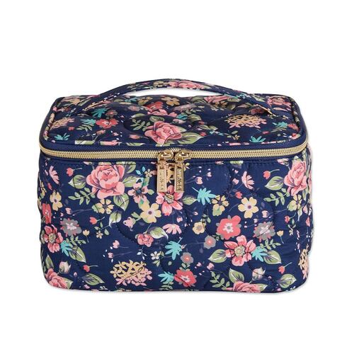 Neceser Floral Azul Conair
