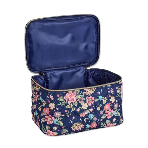 Neceser Floral Azul Conair