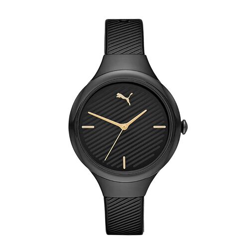 Reloj Puma P1020 Color Negro Para Dama